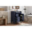 Meuble-lavabo 24 po avec lavabo supérieur, meuble-lavabo moderne avec 2 tiroirs et un tiroir basculant, meuble-lavabo simple-1232165324-1232165325