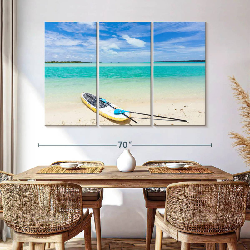 Paddleboard Aitutaki Lagoon, H 24 po x l 38 po