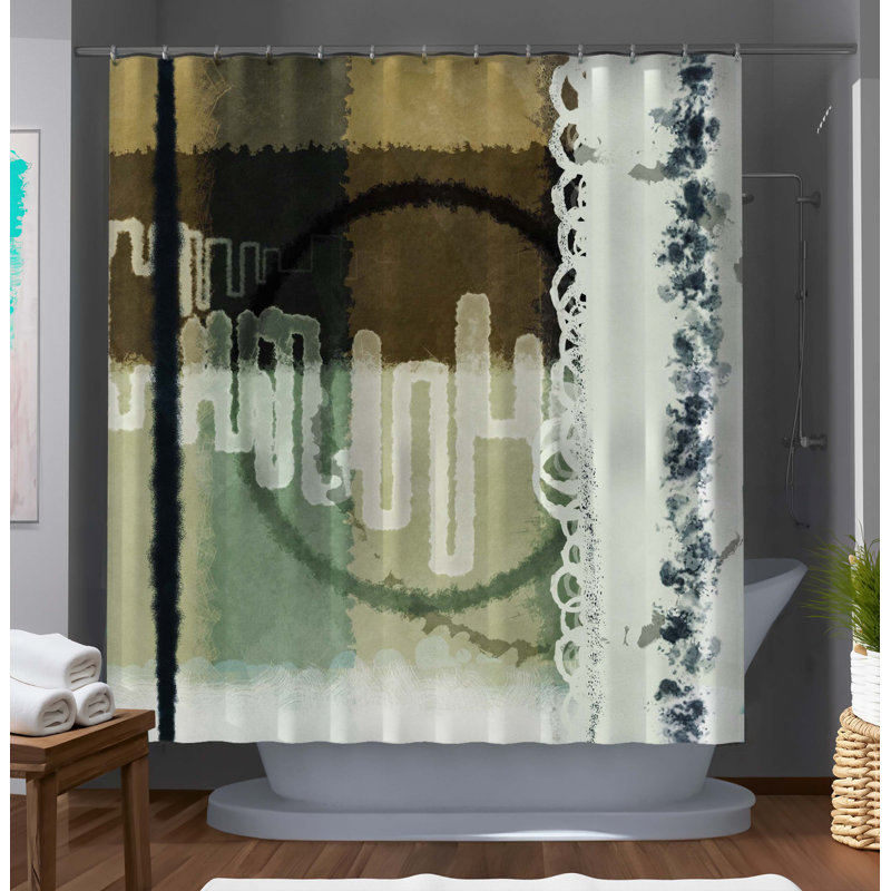 Magnifique rideau de douche Aroma