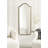 Fellows Metal Scalloped Arch Wall Mirror-1171308745-1171308744