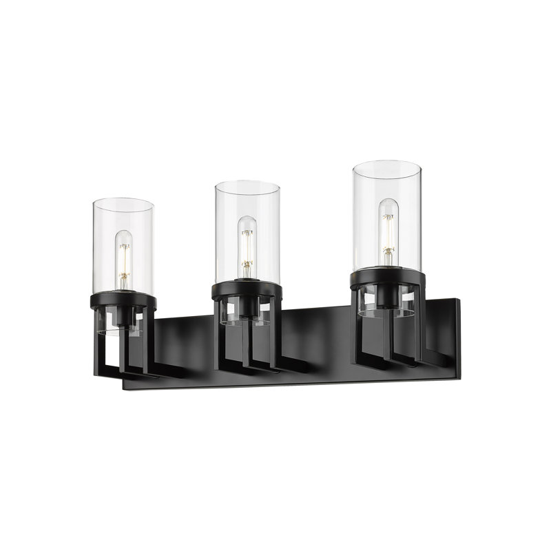 Loarine 3 - Light Dimmable Vanity Light, White, Matte Black
