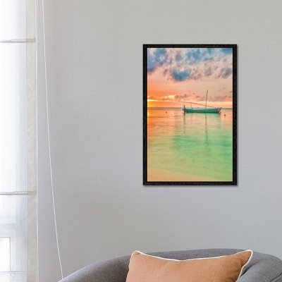 Maldives Sunset by Mark Paulda - Print on Canvas