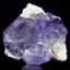 «Fluorite avec quartz» tanzanite. Mine de xia yang.