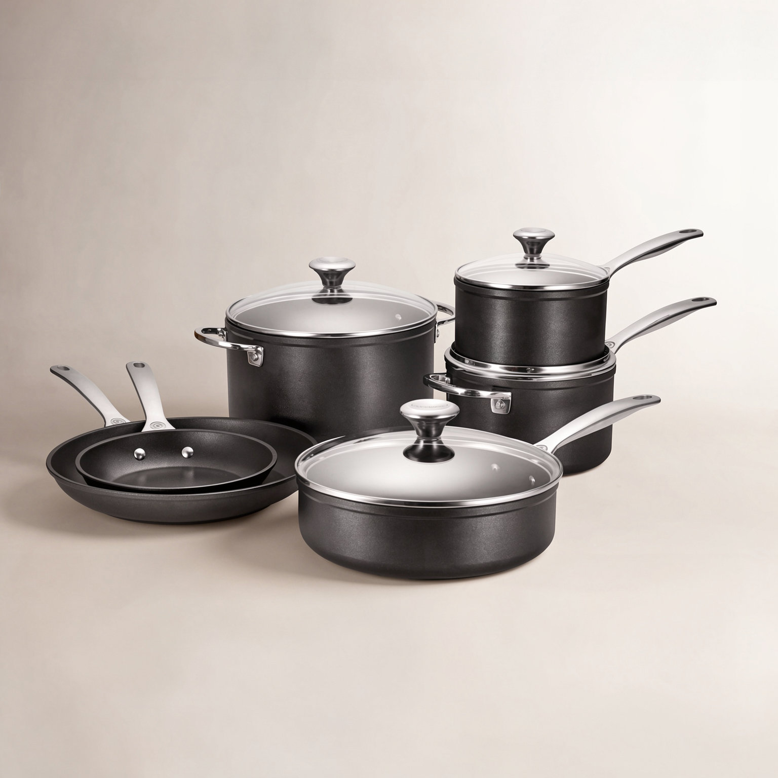 Le Creuset Toughened Non-Stick 10-Piece Set