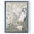 Toile avec cadre gris