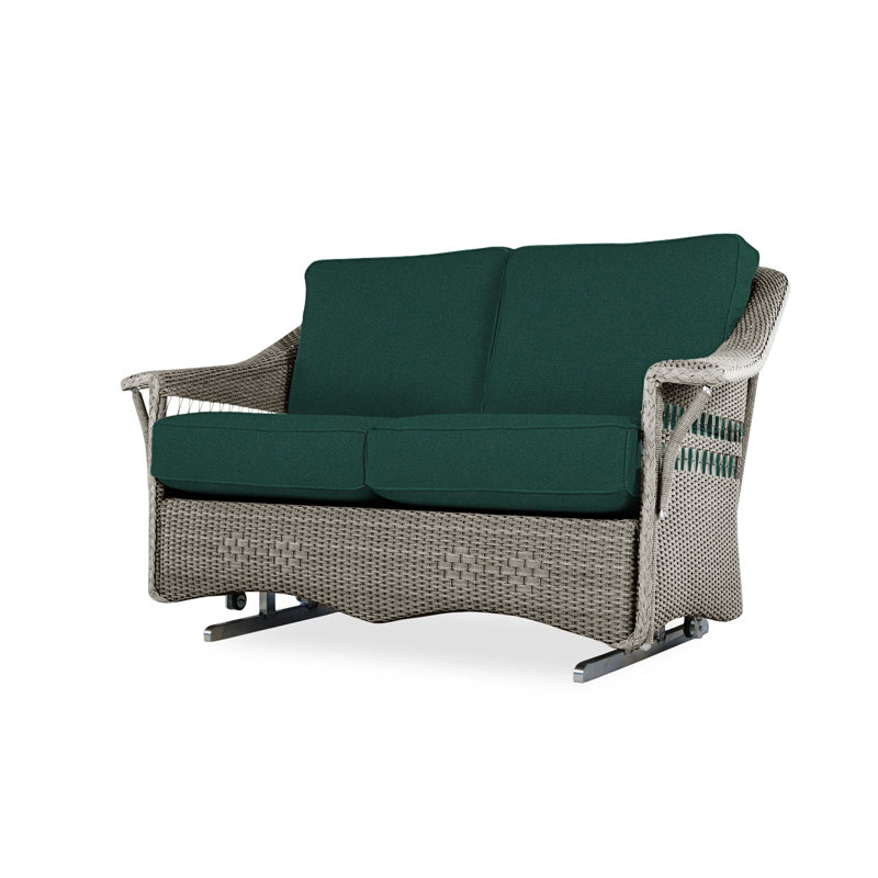 Nantucket Outdoor 2 - Seat Loveseat, Stratosphere Cloud, Pewter