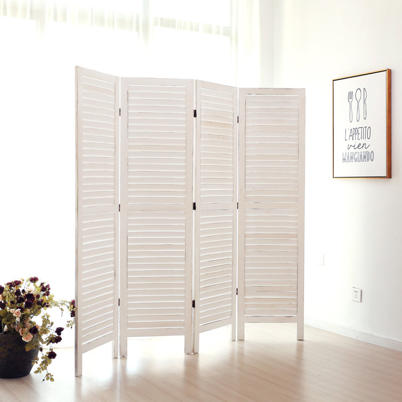 Solid Wood Room Divider, 4