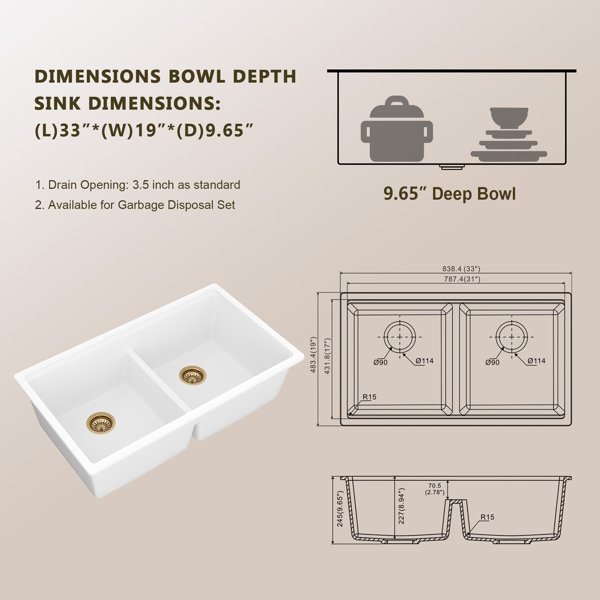 Dimensions du produit