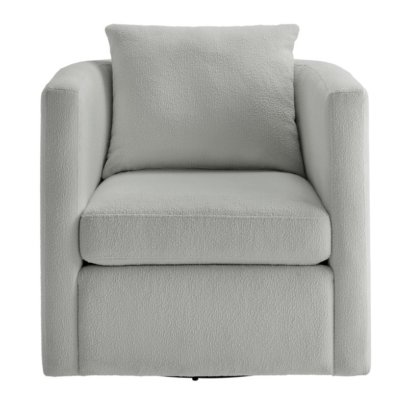 Fauteuil demi-tonneau Sutton, Light Gray