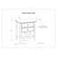 Amherst - Table de chevet - Blanc-932430881