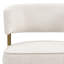 Ensemble de tabouret de comptoir rembourré August - brun et ivoire-137940284-137940287