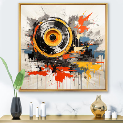 Vintage Vinyl Music Serenade I - Vinyl Records Wall Art