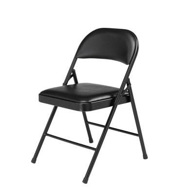 Chaise pliante rembourrée en vinyl Commercialine