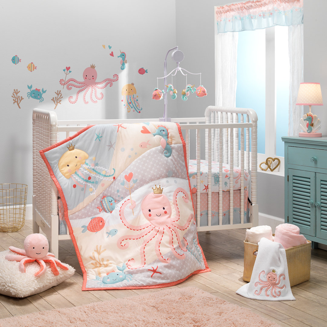 Ocean Mist 3 - Piece Crib Bedding Set Bedtime Originals