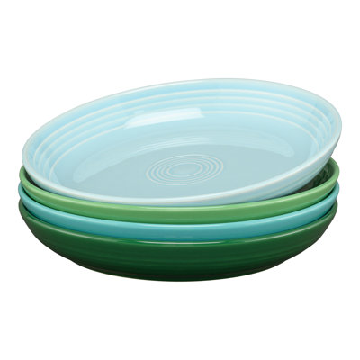 Shop Mixed Sets Fiesta Aegean Coupe 8 1/2 Inch Luncheon Bowl 26 Oz, Set Of 4