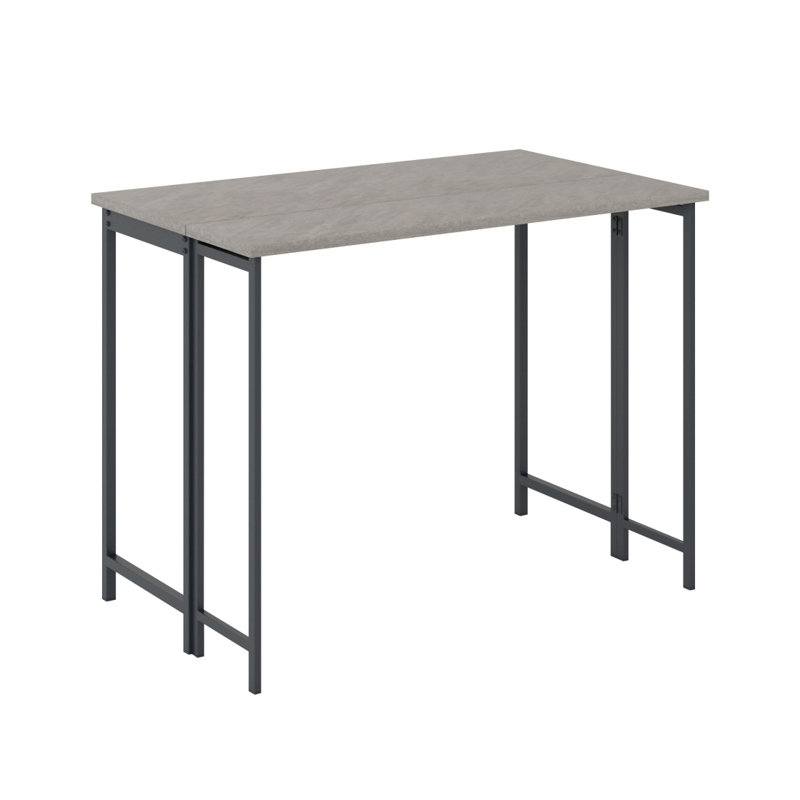 Table de salle à manger à abattants - extensible pour les réunions de famille, Gris