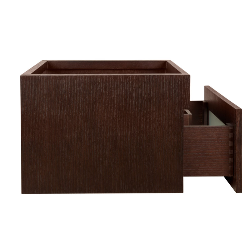 Base de meuble-lavabo simple 23,03 po Rebecca, Chêne Toscana