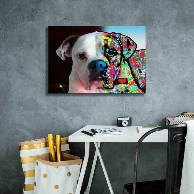 «Staci_Tank» par Dean Russo Studios, art mural sur toile, H 18 po x l 26 po x P 0,75 po