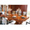 Solid Wood Double Pedestal Dining Table