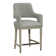 Josie Upholstered Stool with Solid Wood Frame