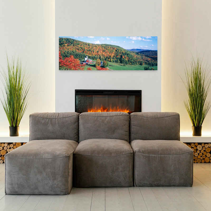 Hillside Acres Farm, Barnet, Vermont, États-Unis, H 16 po x l 48 po