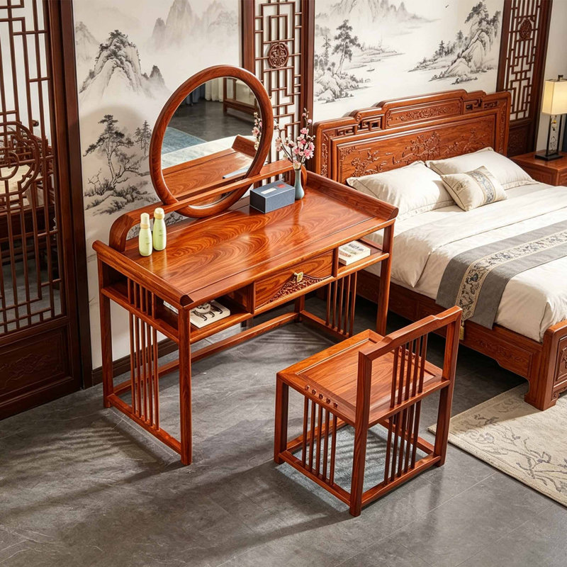 Coiffeuse luxueuse de style chinois