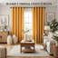 Jeffro Pair of Eyelet Blackout Curtain Panels-474390655-474390626