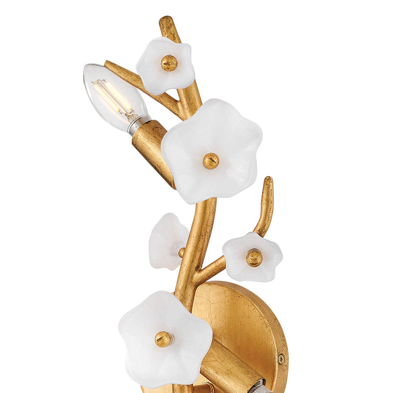 Azalea 3 - Light Candle Wall Light