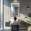 Miroir inclinable avec lumières DEL Maytha