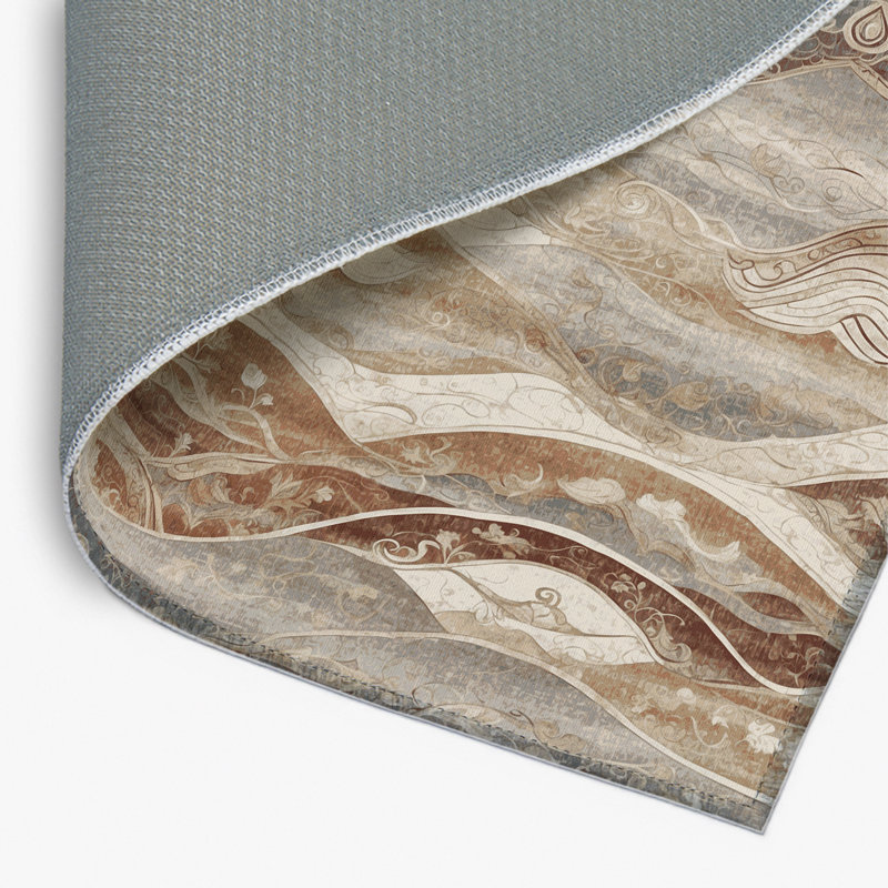 Tapis intérieur et extérieur Velvet Layers, Rectangle 1 pi 6 po x 2 pi 6 po