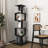 5 Tier Rotating Bookshelf, Floor Rack Simple Bookcase With Multi-Function Creative Bookshelf For Living Room-732035410