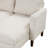 U-Shaped Sponge-Filled Cushion Combination Sofa-889585082