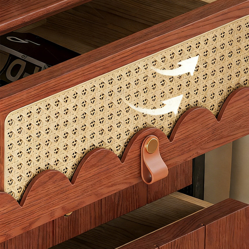 Commode d'appoint style rétro américain