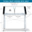 Table à dessin en verre Courson-12274113