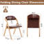 Chaise rembourrée empilable rembourrée et rembourrée-341229715