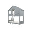 Clancey Adventure Bunk Bed House - Grey-90118730