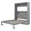 Grand lit escamotable mural avec tablettes-64008504-64008509