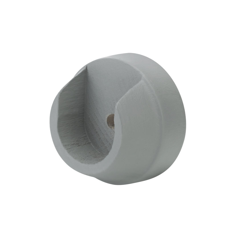 Keswick Rod Socket, Pale Slate, 2.8cm