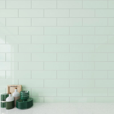 Glass Subway 4" x 12" Wall Tile