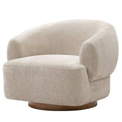Fauteuil d'appoint Gimlet en chenille martelée