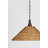Kenzo 21" 1-Light Wicker Empire Pendant