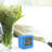 Digital Soft Cube Alarm Tabletop Clock in Blue