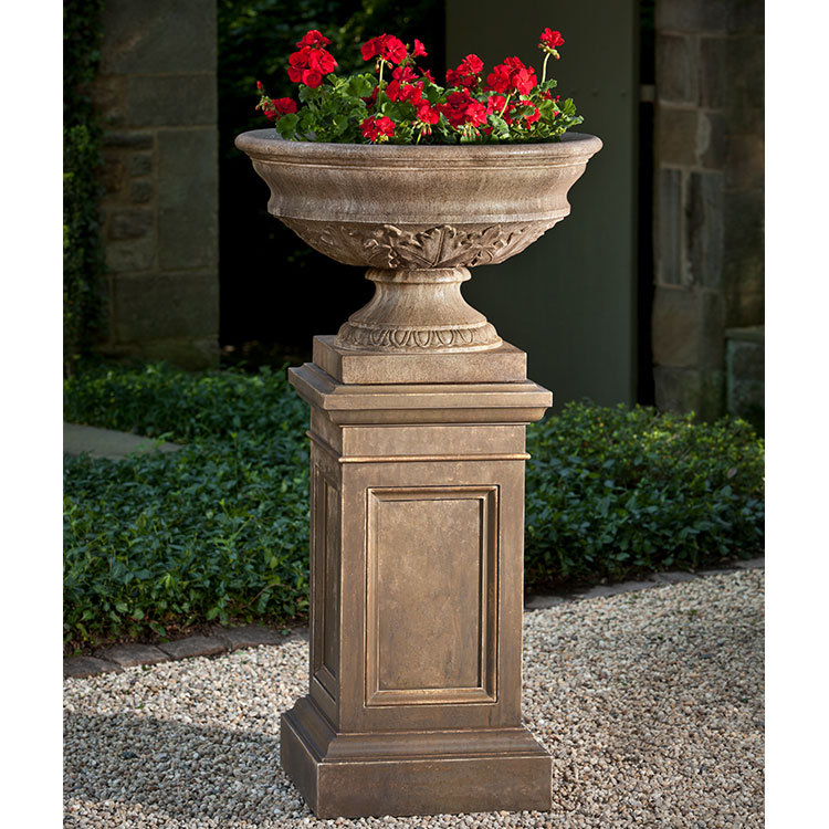 Pedestal, Aged Limestone