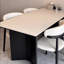 Table minimaliste nordique en bois massif-110449378
