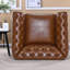 Fauteuil club pivotant Chesterfield