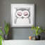 Chouette - peinture encadrée-1784638880-1784638907