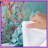 Abstract Coral Nature Cotton Blend Floral Comforter-98914816