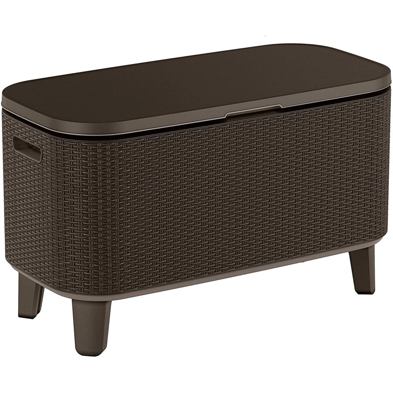 Keter Bevy Bar Cocktail Table - Brown