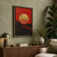 Industrial Sunset Geometric - Wrapped Canvas-1107407985-1107407989