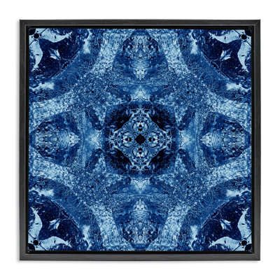 Mosaic Tile Pattern Floating Frame Art by El Perkin